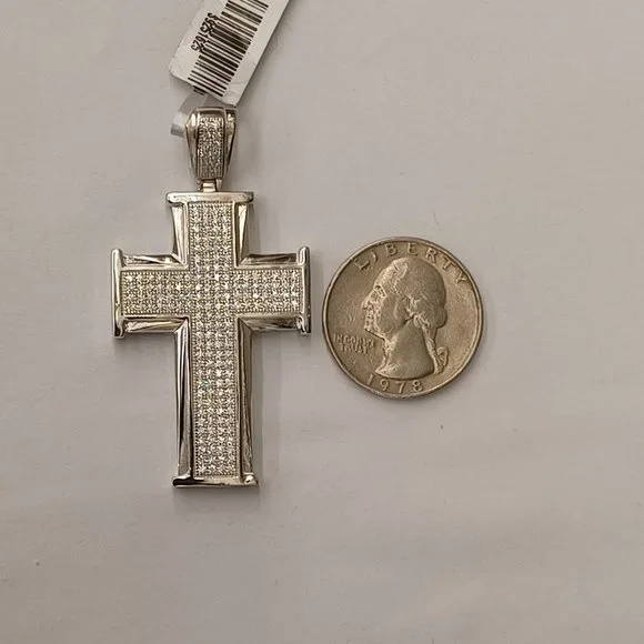 925 Sterling Silver Cross Pendant